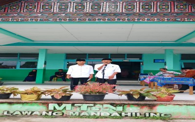 Debat paslon Ketua dan Wakil Ketua Osim MTsN 3 Tanah Datar